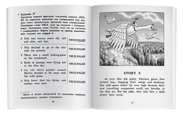 Книга Путешествие Нильса с дикими гусями/The Wonderful Adventures of Nils. Домашнее чтение с заданиями по ФГОС. Английский клуб (Сельма Оттилия Лувиса Лагерлёф) — 5