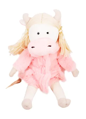 Мягкая Игрушка Maxitoys Luxury, Коровка Варвара в Розовой Шубке, 22см 2823497