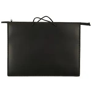 Папка на молнии, чёрная, А3