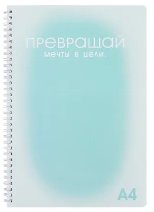 Тетрадь в клетку "Мечты и цели", А4 100 листов 3083825
