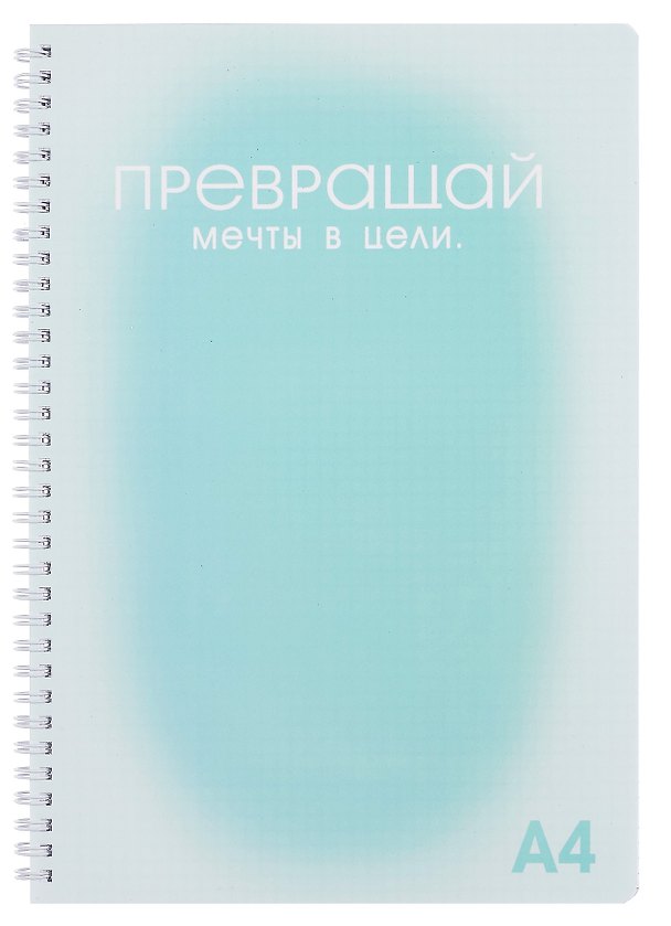 Тетрадь общая «Мечты и цели», 100 листов в клетку, А4 - Listoff 3083825 — 1