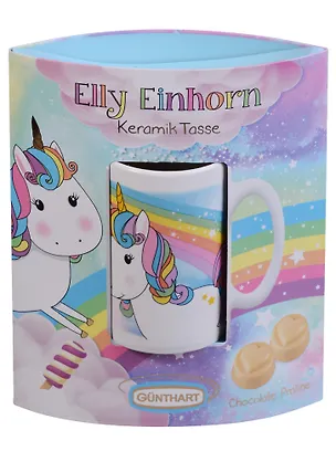 Чашка Единорог с белыми пралине, 72г 2634341
