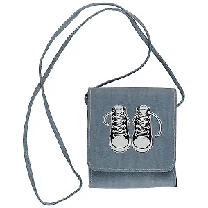 Сумка на молнии Кеды (кожзам)(18х15) (12-11539-102)