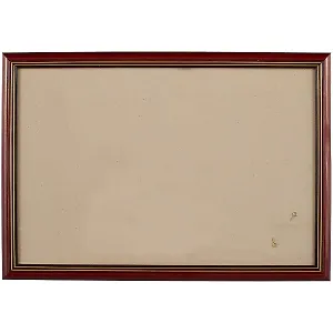 Рама со стеклом, коричневая, 35 х 45 см
