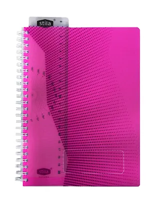 Тетрадь в клетку Stila, Futura, 96 листов, фиолетовая 222768