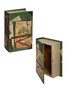 Сувенир Феникс Шкатулка из МДФ "Банкноты" (17*11*5см), 37328