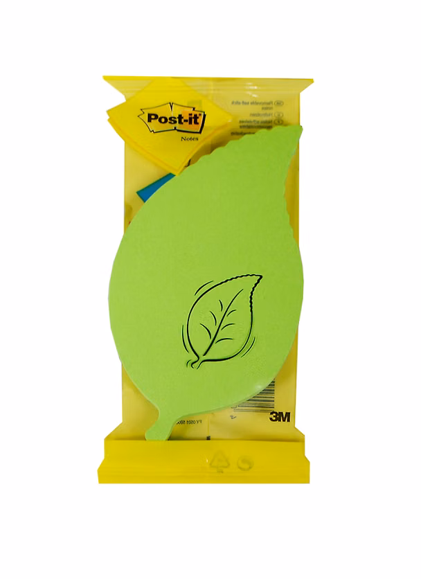 Блок бумаги для записи самоклеящийся Post-it 75л, "ЛИСТОЧЕК", 3M 223845 — 1