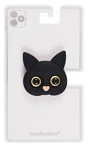 Попсокет Котик мордочка (ПВХ) (5см) (12-18031-202405-POP3) Bookvalno