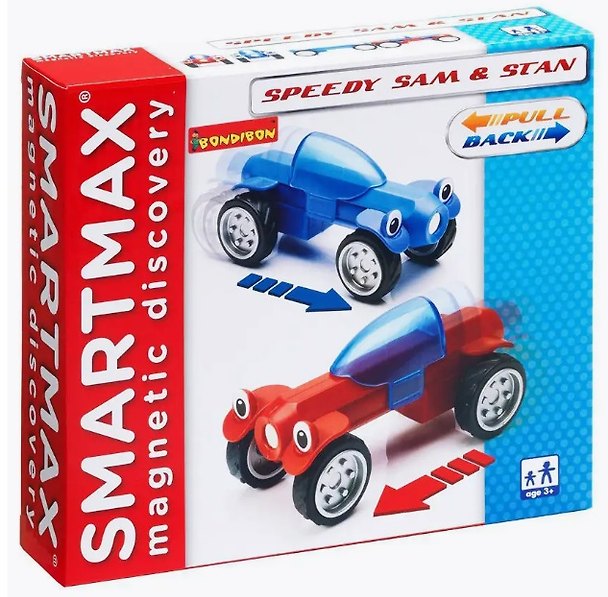 Конструктор магнитный «Speedy Sam&Stan», Bondibon 406332 — 1