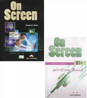 On Screen B1+. Students Book + Writing Book (комплект из 2-х книг в упаковке) — 2529515 — 1