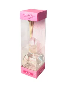 Аромадиффузер Роза (RTN014) (50мл) с раттановыми палочками