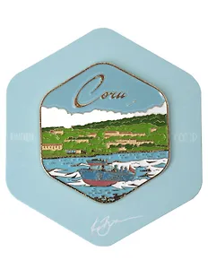 Магнит Глиссеры, коллекция СССР, с подвесом (Сочи) (кр М-103)