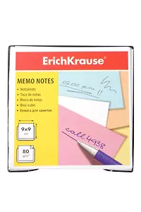 Блок-куб белый, 90х90х90 мм, Erich Krause