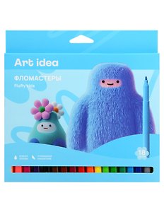 Фломастеры Art idea, 18 цветов