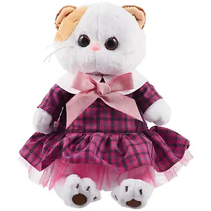 Игрушка мягкая Budi Basa, Ли-Ли в платье в клетку LK27-040 2783869