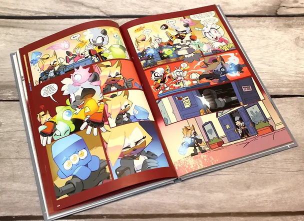 Книга Sonic. Тэнгл и Виспер. Комикс (Йэн Флинн) — 13