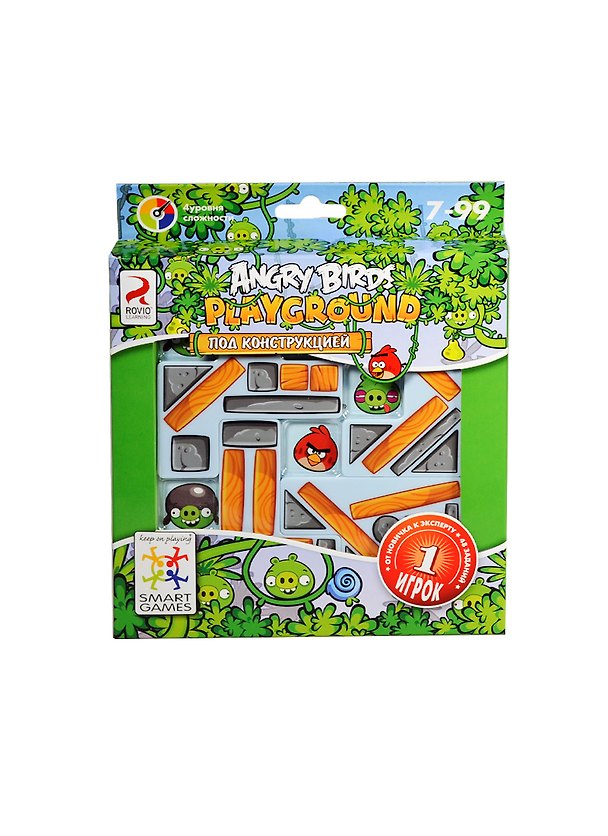 ROVIO Логическая Angry Birds/Энгри бёрдз Playground Под конструкцией" Ф48269" 2391090 — 1