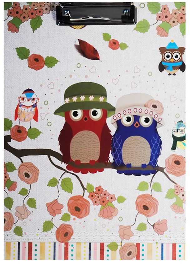 Планшет «Owls», А5, картон, в ассортименте 242219 — 1
