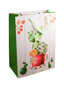 Пакет А3 31*42*12 "Кактус" жен., бум.мат.ламинат