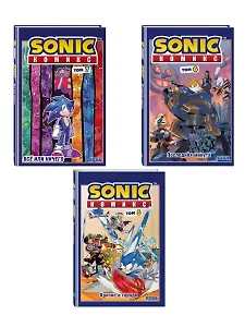 Комплект из 3-х книг. Sonic. Комиксы. Том 5-7. (ИК)