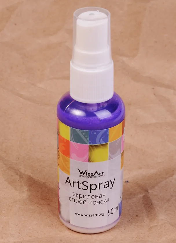 Спрей-краска акриловая ArtSpray Лесная Фиалка перламутровый (50 мл) (SR7.50) 2594022 — 1
