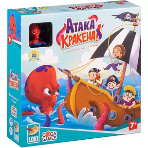 Настольная игра "Атака Кракена" — 2956794 — 1