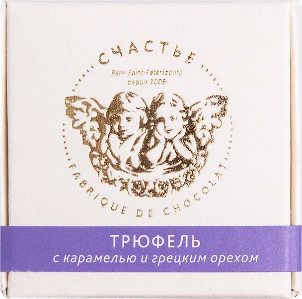 Гранд трюфель с карамелью, грецкими орехами и молочным шоколадом, 50г 3162550 — 2