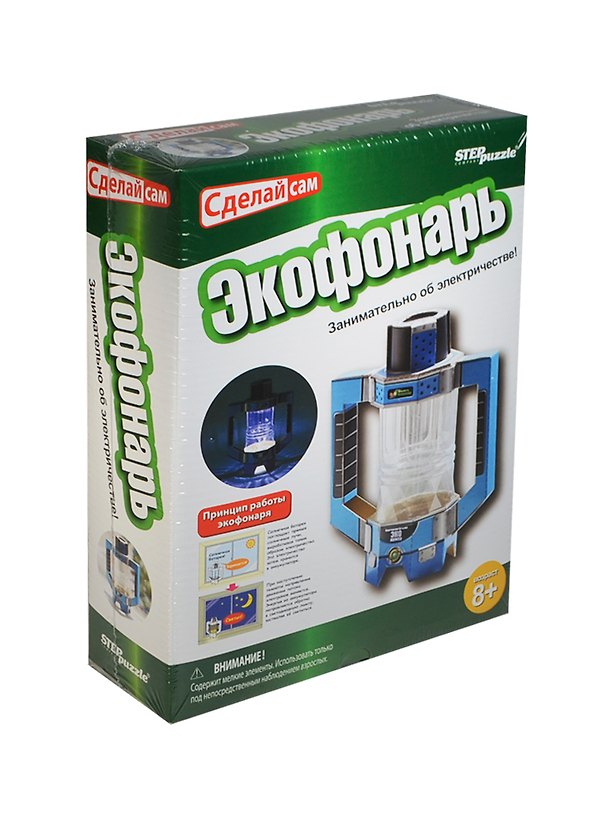 Развивающая игра Экофонарь (76151) (Сделай сам) (8+) 2429869 — 1