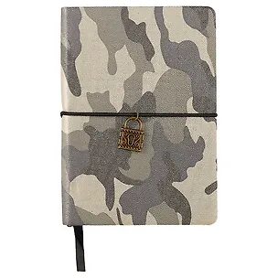 Записная книжка Escalada «Камуфляж. Стальной металлик», 96 листов, А6 248385