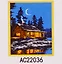 Набор для творчества, Рыжий Кот Алмазная мозаика (класс.) Ночной домик 22х32см, 13 цв. AC22036 — 2778977 — 3