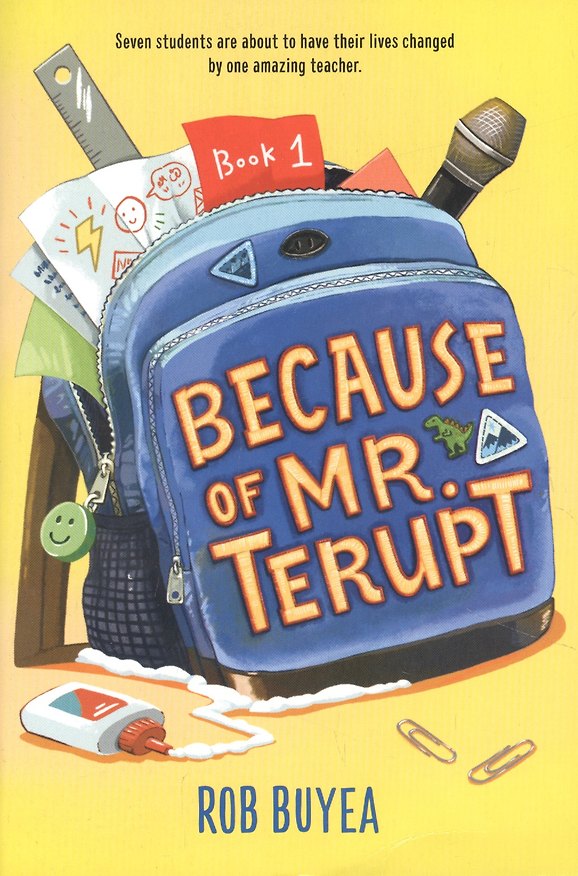 Книга Because of Mr. Terupt (Роб Буйе) — 1