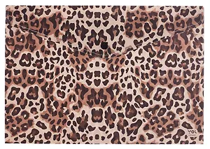 Папка-конверт А4 на кнопке "Леопард",  Yoi