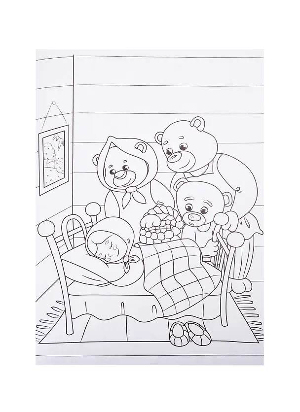 Книга Добрые сказки. Раскраска () — 5
