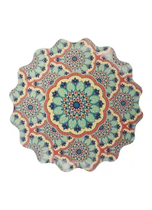 Подставка под кружку керамика Восточный калейдоскоп (10,8х10,8) (40994)