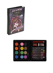 Набор для дет.творч. 05 предметов "Мonster high" (краски, кисточка, мелки, точилка, ластик), к/к, Centrum