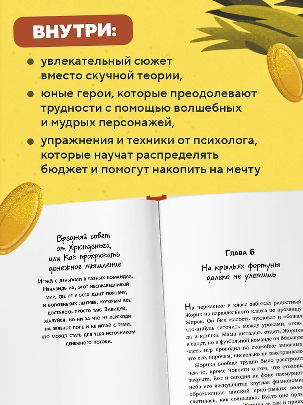 Книга Хрюнденьг и твои первые деньги. Как накопить на большую мечту, если ты еще учишься в школе (Светлана Патрушева) — 8