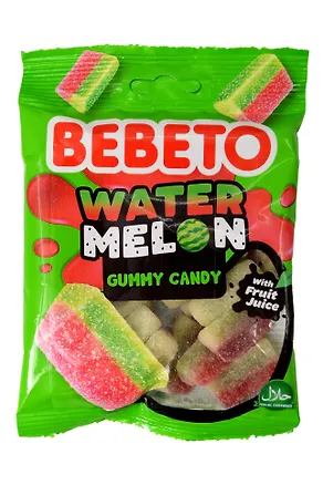 Мармелад BEBETO Watermelon со вкусом арбуза, 80г 3107210