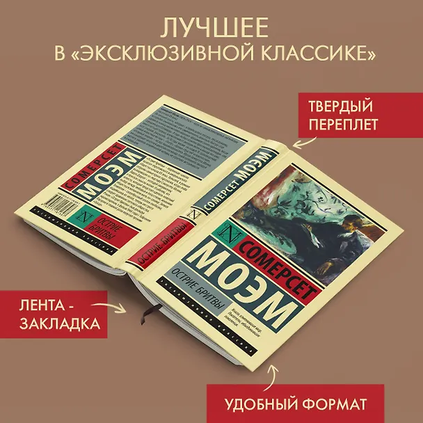 Книга Острие бритвы (Уильям Сомерсет Моэм) — 5