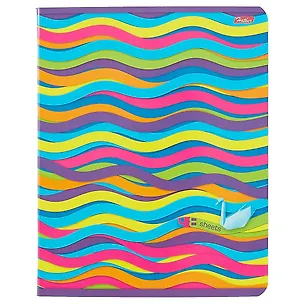 Тетрадь в линейку Hatber, Lines, 48 листов, в ассортименте 232213