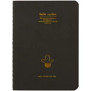 Записная книжка «Black Cactus», 28 листов, А6 247040