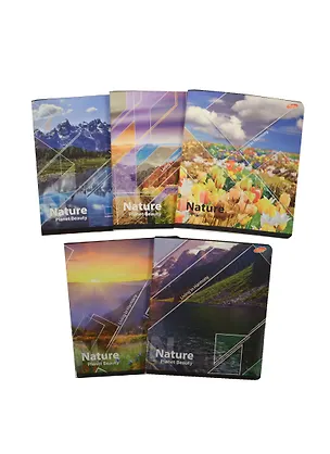 Тетрадь в линейку Academy Style, Planet beauty, 48 листов, в ассортименте 237430