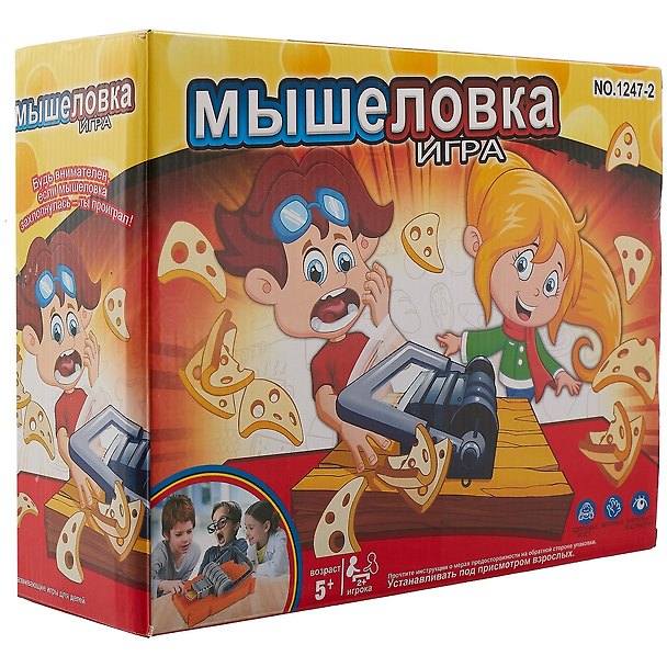 Настольная игра, Ловкость Мышеловка 2756434 — 1