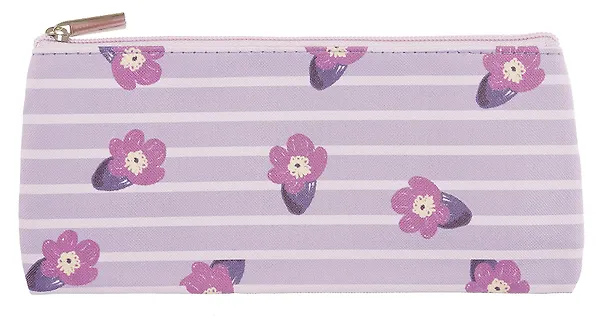 Пенал-косметичка "Lavender" плоская, с подкладом, ассорти, Yoi 3041020 — 12