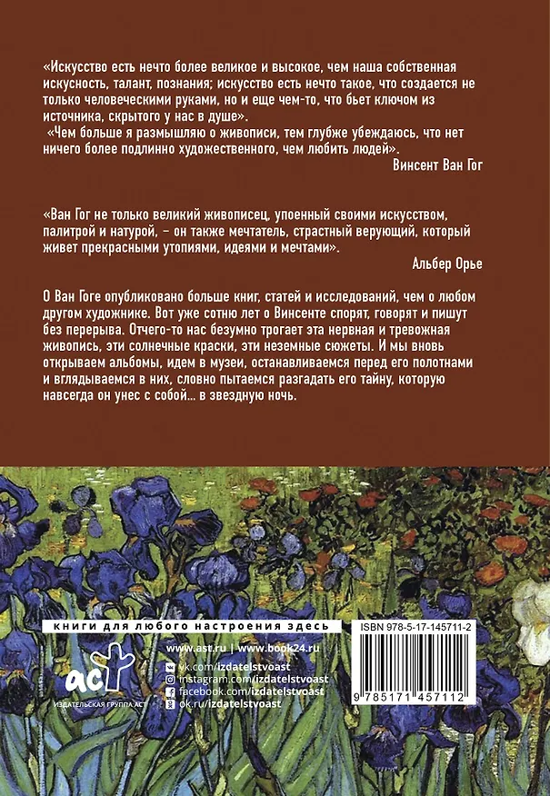 Книга Ван Гог (Анастасия Чудова) — 2