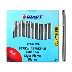 Ручка перьевая "Sterling" хром.корпус, грип, Luxor — 223949 — 1