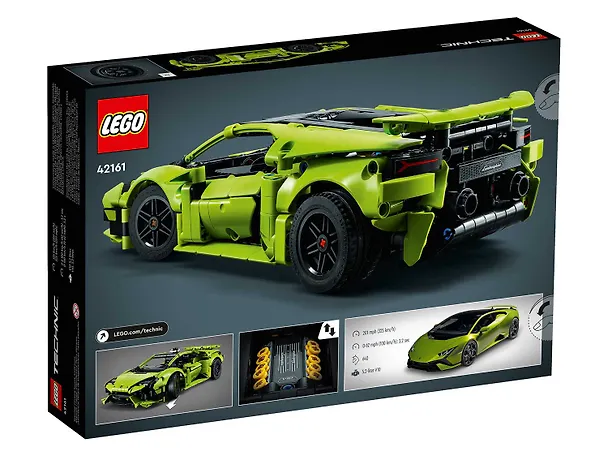 LEGO Technic: Ламборгини Хуракан Текника, 806 деталей (42161) 3126535 — 3