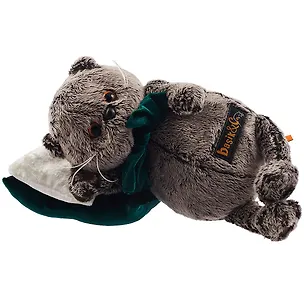 Игрушка мягкая Budi Basa, Басик на зеленой бархатной подушке Kl18-153 2783871