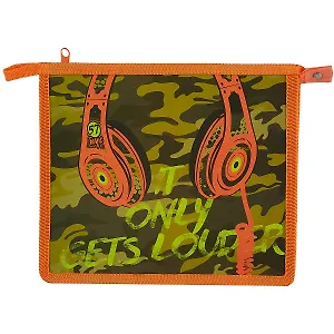 Папка для тетрадей «Наушники», А5