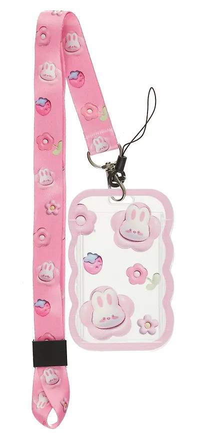 Бейдж "Cute animals", вертикальный, с лентой, в ассортименте 3021341 — 4