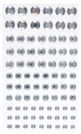 Стразы кристаллы, белые, микс размеров 2536790